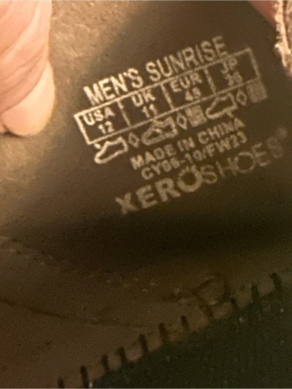 Xero Shoes Mens 12 Sunrise Barefoot Brown Slip On Loafers Shoes Walking 46